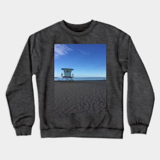 santa cruz beach Crewneck Sweatshirt